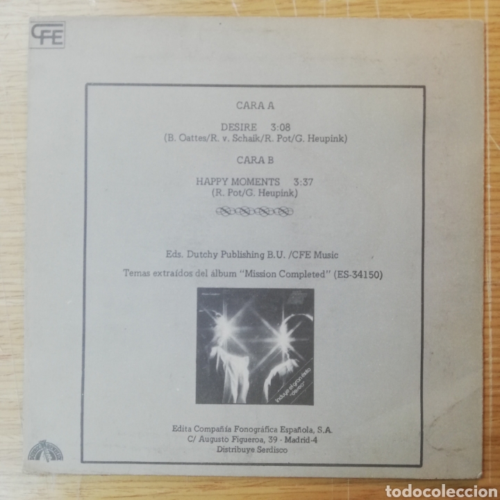 Discos de vinilo: Desire / Deseo vinilo de Future World Orchestra - Foto 2