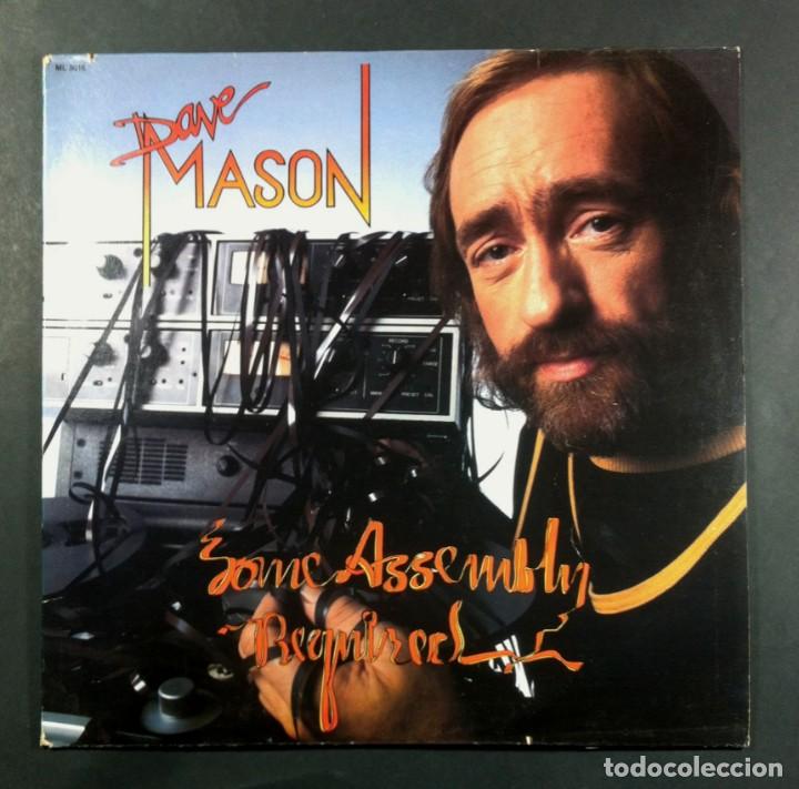 Discos de vinilo: DAVE MASON - Some Assembly Required - LP CANADIENSE 1987 - MAZE - Foto 1