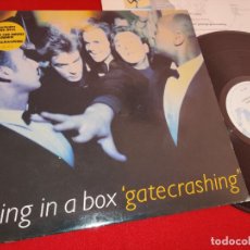 Discos de vinilo: LIVING IN A BOX GATECRASHING LP 1989 CHRYSALIS EDICION INGLESA ENGLAND UK