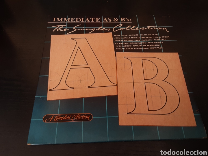 Discos de vinilo: Inmediate As & Bs : The singles Collection. Doble LP - Foto 1