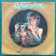 Discos de vinilo: MARILLION - LAVENDER (7”, SINGLE) (EMI) MARIL 4 (1985/UK). Lote 261535775