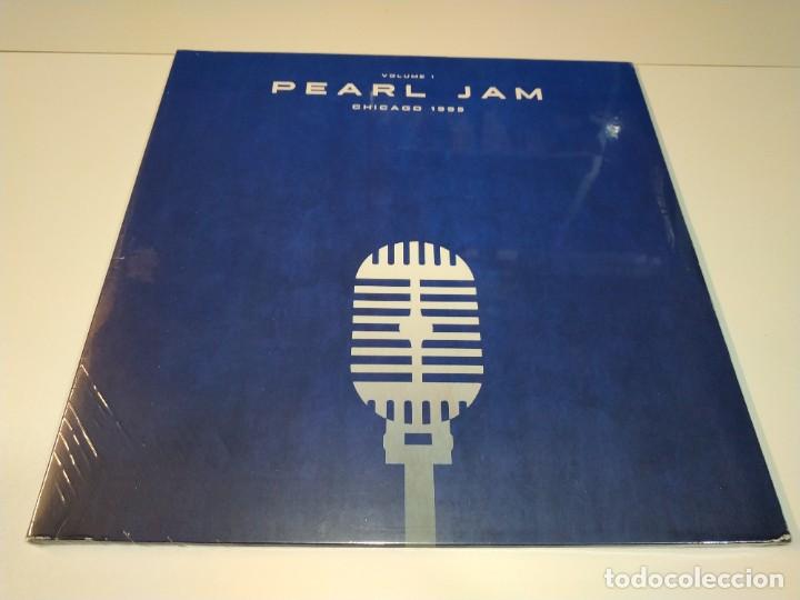 Vinyl records: 0521- PEARL JAM CHICAGO 1995 VOLUME 1 DOUBLE VINYL LP ECC 2016 NUEVO IMPRTACI&Oacute;N