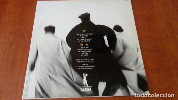 Discos de vinilo: LP DE VINILO. LA UNION. VIVIR AL ESTE DEL EDEN - Foto 2