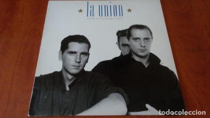 Discos de vinilo: LP DE VINILO. LA UNION. VIVIR AL ESTE DEL EDEN - Foto 1