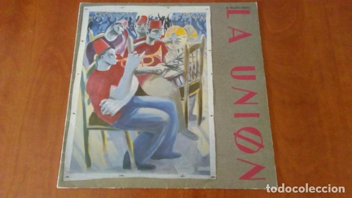 Discos de vinilo: LP DE VINILO. LA UNION. EL MALDITO VIENTO - Foto 1