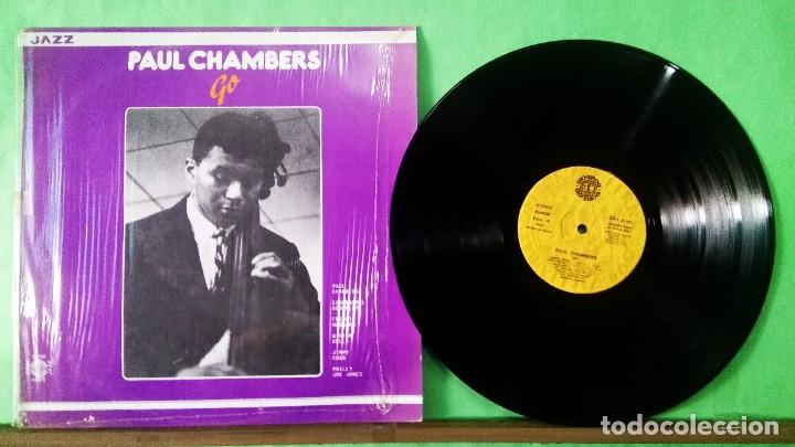 Discos de vinilo: PAUL CHAMBERS . GO . .PRACTICAMENTE NUEVO. .CON PRECINTO ABIERTO - Foto 1