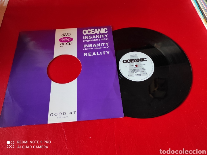 Discos de vinilo: Oce&aacute;nica insanity- dead good - Foto 2