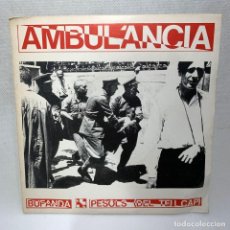 Discos de vinilo: SINGLE AMBULANCIA - BUFANDA / PESOLS (DEL TEU CAP) - ESPAÑA - AÑO 1983