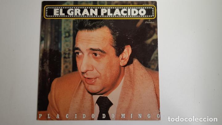 Discos de vinilo: El gran pl&aacute;cido - Placido Domingo (VINILO) - Foto 1