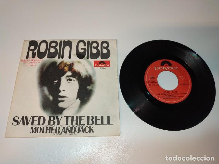 Discos de vinilo: Robin Gibb - Saved By The Bell (7&rdquo;, Single) 1969/ES - Foto 1