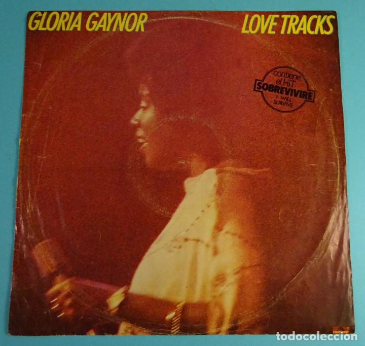 GLORIA GAYNOR. LOVE TRACKS. I WILL SURVIVE. SOBREVIVIRÉ (Música - Discos - LP Vinilo - Funk, Soul y Black Music)