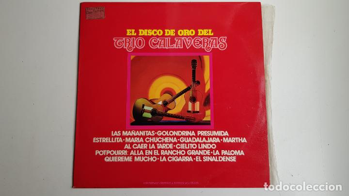 Discos de vinilo: El disco de oro del Trio Calaveras (VINILO) - Foto 1