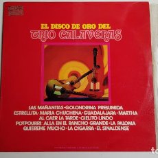 Discos de vinilo: EL DISCO DE ORO DEL TRIO CALAVERAS. Lote 261685905