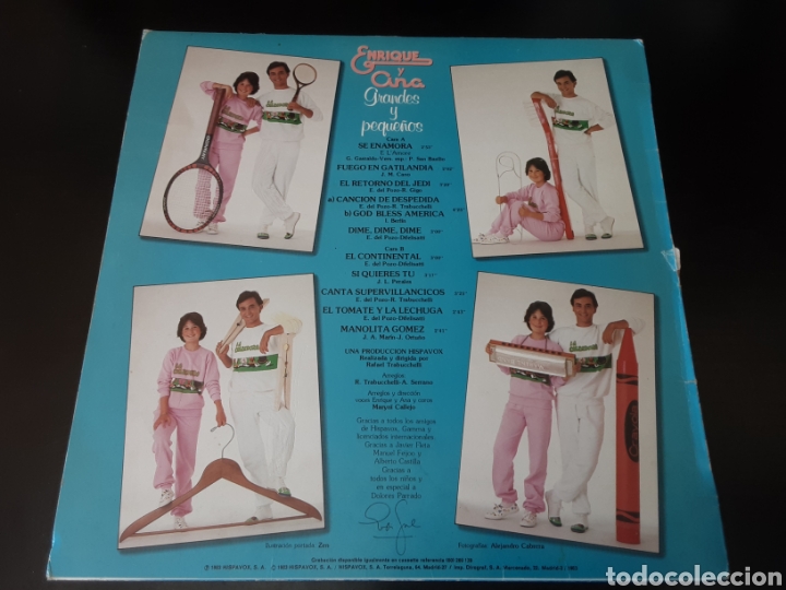 Discos de vinilo: Enrique y Ana. Grandes y peque&ntilde;os. - Foto 4