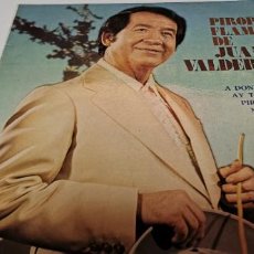 Discos de vinilo: PIROPOS FLAMENCOS DE JUANITO VALDERRAMA. Lote 261781160