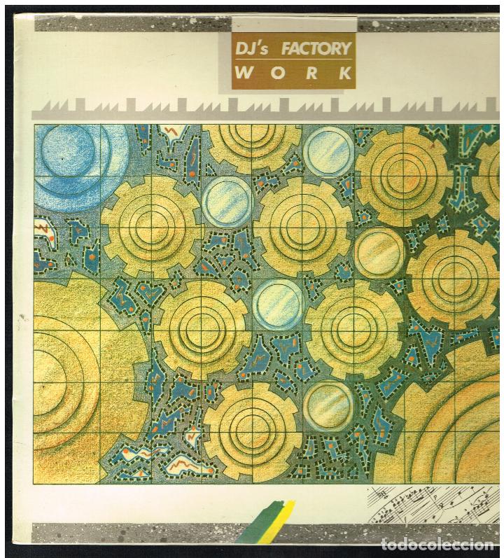 Discos de vinilo: DJS FACTORY - WORK - MAXI SINGLE 1986 - ED. ESPA&Ntilde;A - Foto 1