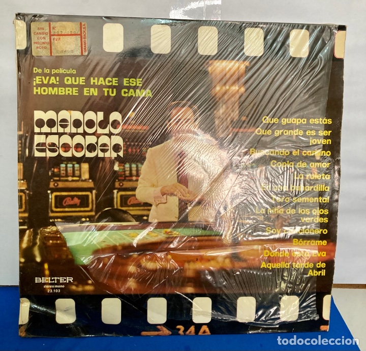 Discos de vinilo: Disco vinilo LP, Manolo Escobar, de 1975 - Foto 1