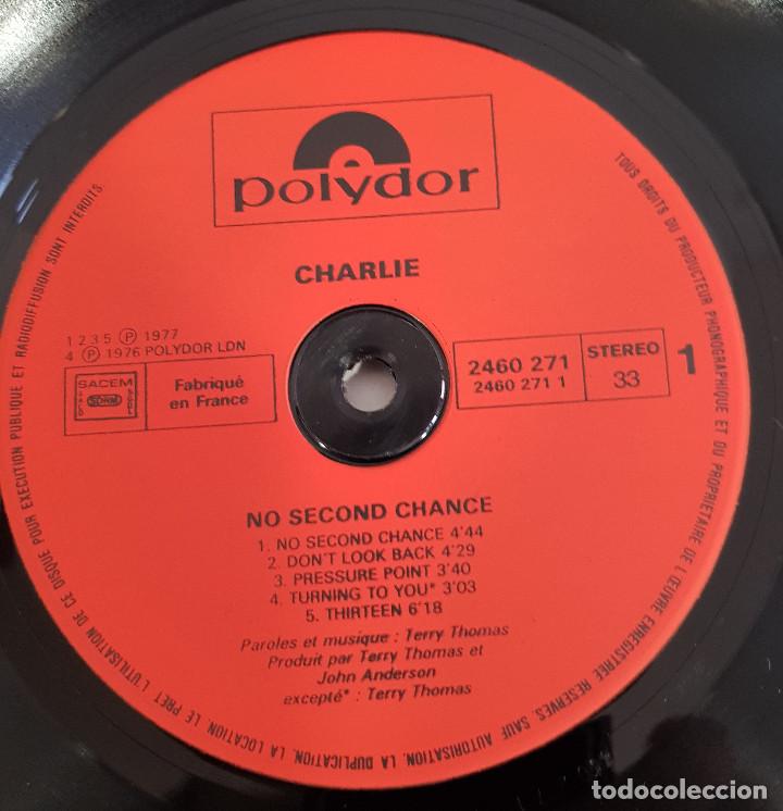 Discos de vinilo: CHARLIE / NO SECOND CHANCE - Foto 3