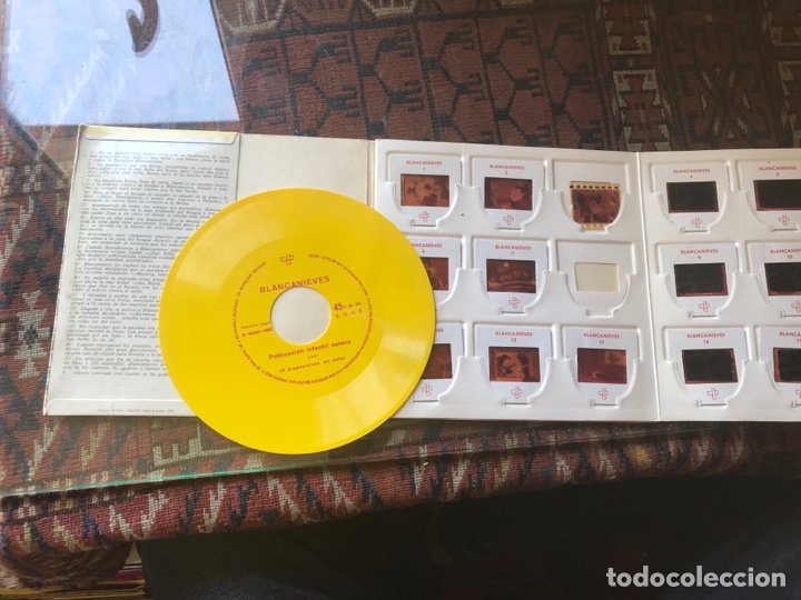 Discos de vinilo: Blancanieves. Con narraci&oacute;n sonora - Foto 2