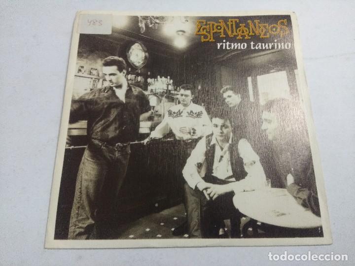 Discos de vinilo: ESPONTANEOS/RITMO TAURINO/SINGLE PROMOCIONAL. - Foto 1