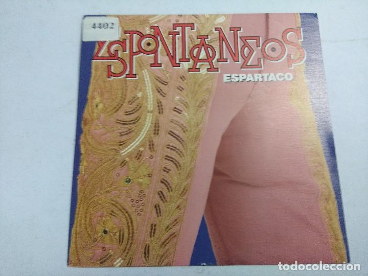 Discos de vinilo: ESPONTANEOS/ESPARTACO/SINGLE PROMOCIONAL. - Foto 1