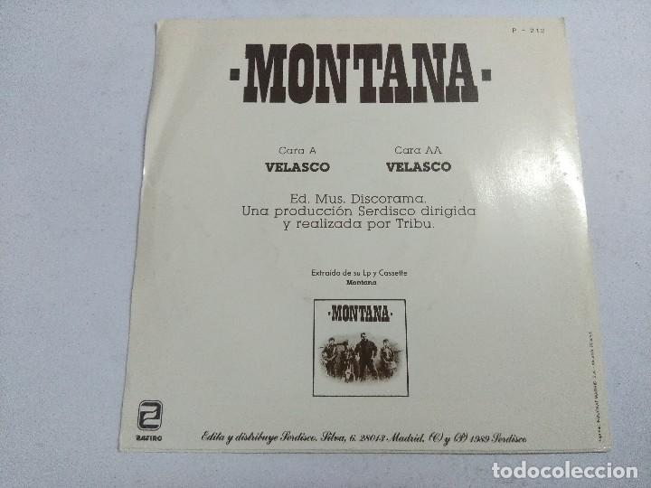 Discos de vinilo: MONTANA/VELASCO/SINGLE. - Foto 3