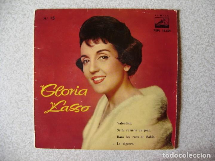 Discos de vinilo: GLORIA LASSO.VALENTINO + 3..DIFICIL - Foto 1
