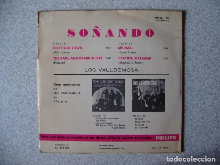 Discos de vinilo: LOS VALLDEMOSA.DIRTY OLD TOWN + 3 - Foto 2
