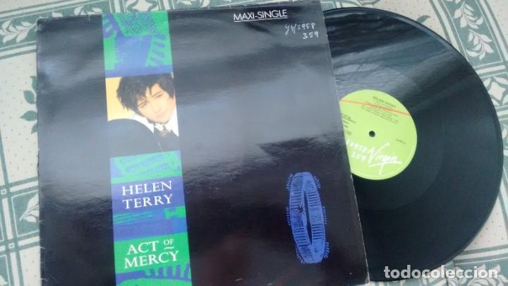 Discos de vinilo: MAXISINGLE (VINILO) DE HELEN TERRY A&Ntilde;OS 80 - Foto 1