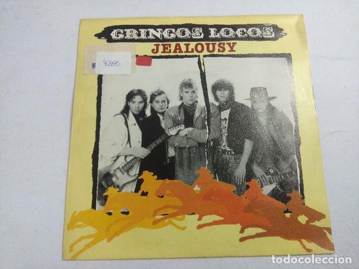 Discos de vinilo: GRINGOS LOCOS/JEALOUSY/SINGLE. - Foto 1