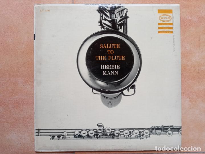 Disques de vinyle: Herbie mann- salute to the flute- lp epic usa