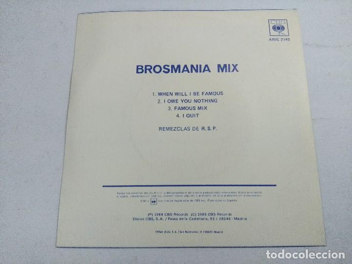 Discos de vinilo: BROSMANIA MIX/SINGLE PROMOCIONAL. - Foto 3