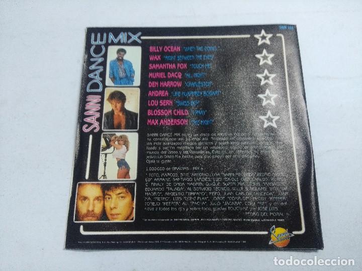 Discos de vinilo: SANNI DANCE MIX/SINGLE PROMOCIONAL. - Foto 3