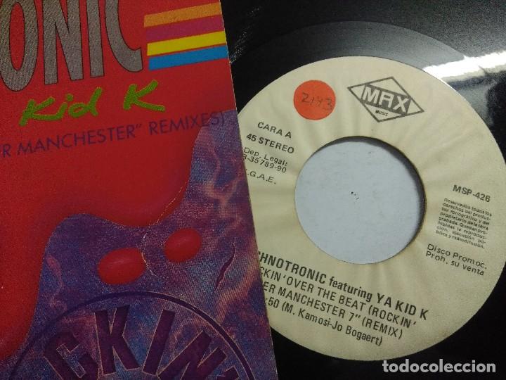 Discos de vinilo: TECHNOTRONIC/FEATURING YA KID K/SINGLE PROMOCIONAL. - Foto 2