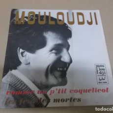 Discos de vinilo: MOULOUDJI (EP) COMME UN P’TIT COQUELICOT AÑO 196? – EDICION FRANCIA