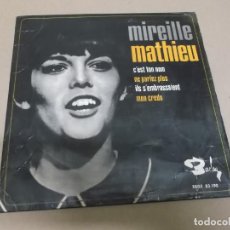 Discos de vinilo: MIREILLE MATTHIEU (EP) TOI, MOI, NOUS AÑO 1970