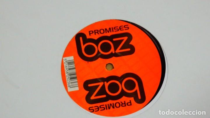 Discos de vinilo: BAZ * MAXI VINILO * PROMISES * NUEVO * 2002 - Foto 2