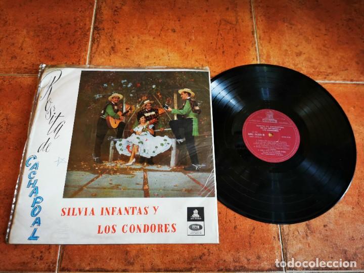 Vinyl records: SILVIA INFANTAS Y LOS CONDORES Rosita de Cachapoal LP VINILO 1964 CHILE CONTIENE 12 TEMAS ODEON RARO