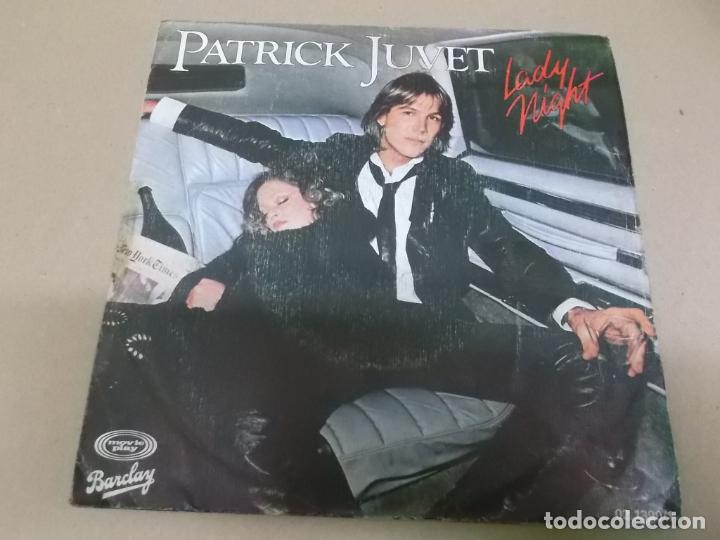 Discos de vinilo: PATRICK JUVET (SINGLE) LADY NIGHT A&Ntilde;O 1979 - Foto 1