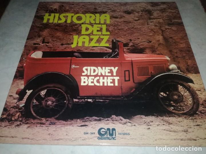 Discos de vinilo: HISTORIA DEL JAZZ-SIDNEY BECHET-ORIGINAL ESPA&Ntilde;OL 1974