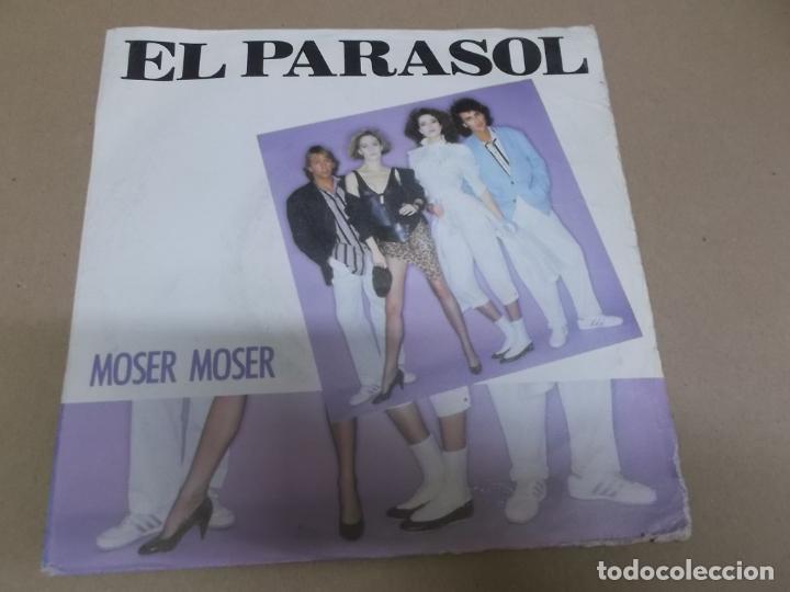 Discos de vinilo: MOSER MOSER (SINGLE) EL PARASOL A&Ntilde;O 1984 - Foto 1