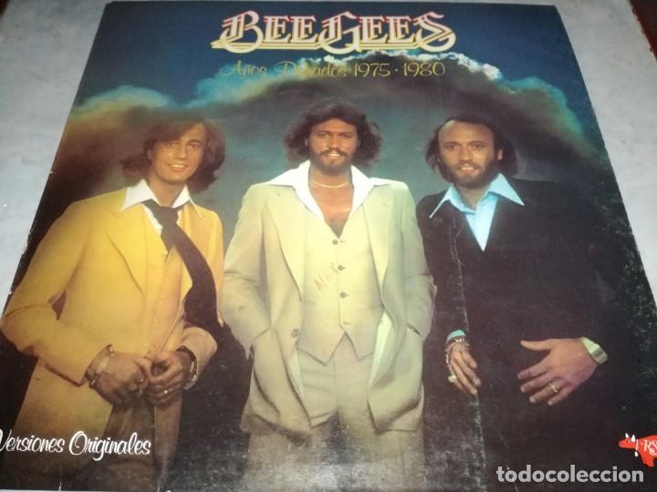Discos de vinilo: BEE GEES-A&Ntilde;OS DORADOS 1975-80-VERSIONES ORIGINALES