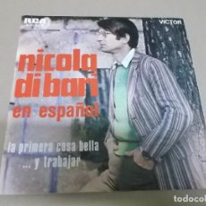 Discos de vinilo: NICOLA DI BARI (SINGLE) LA PRIMERA COSA BELLA AÑO 1970