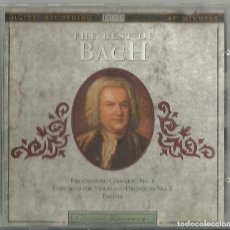 Discos de vinilo: BACH - THE BEST OF BACH - CLASSICAL MASTERWORKS. Lote 262051840