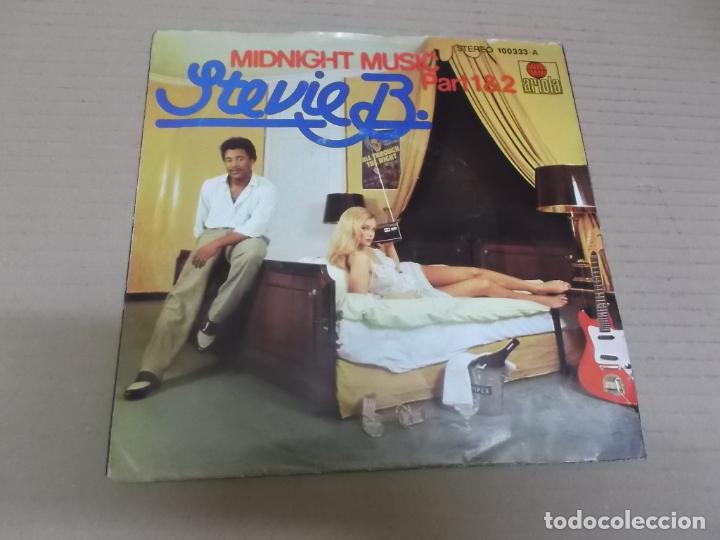 Discos de vinilo: STEVIE B. (SINGLE) MIDNIGHT MUSIC A&Ntilde;O 1979 - Foto 1