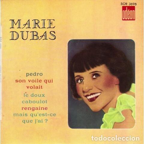 Discos de vinilo: Marie Dubas &lrm;&ndash; Pedro - Foto 1