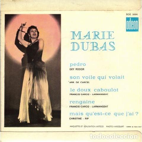 Discos de vinilo: Marie Dubas &lrm;&ndash; Pedro - Foto 2
