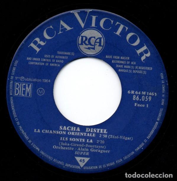 Discos de vinilo: Sacha Distel &lrm;&ndash; La Chanson Orientale - Foto 4