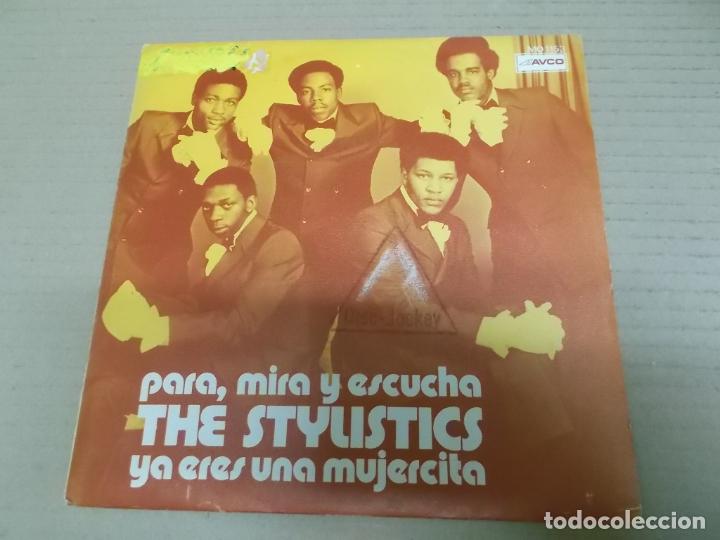 Dischi in vinile: THE STYLISTICS (SINGLE) STOP, LOOK, LISTEN TO YOUR HEART A&Ntilde;O 1971 - PROMOCIONAL