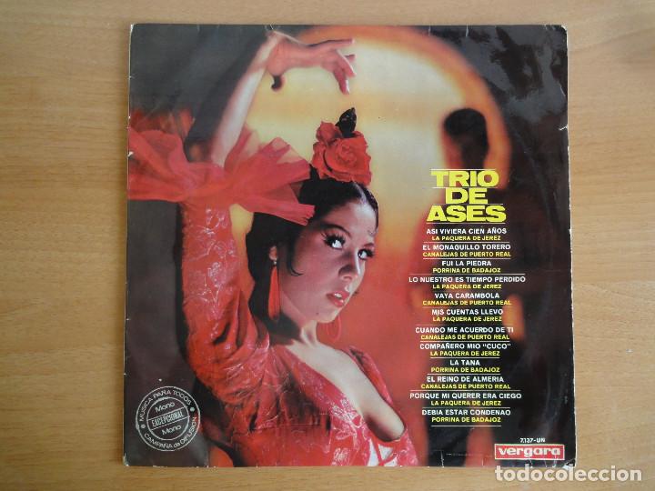 Discos de vinilo: LP Vinilo Trio de Ases (Vergara, 1966) - Foto 1